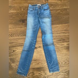 Madewell Women’s High Riser Skinny Jeans, Size 24